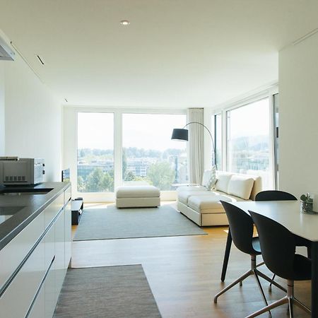 Penthouse Apartments Lakeside 卢塞恩 外观 照片